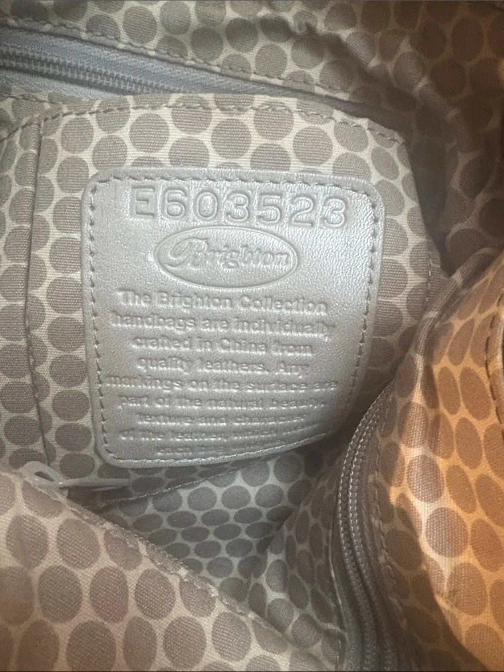 Brighton crossbody glossy